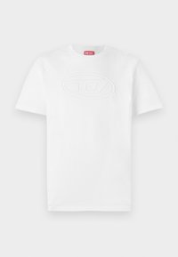 ADJUST BIGOVAL - Tricou cu imprimeu - white