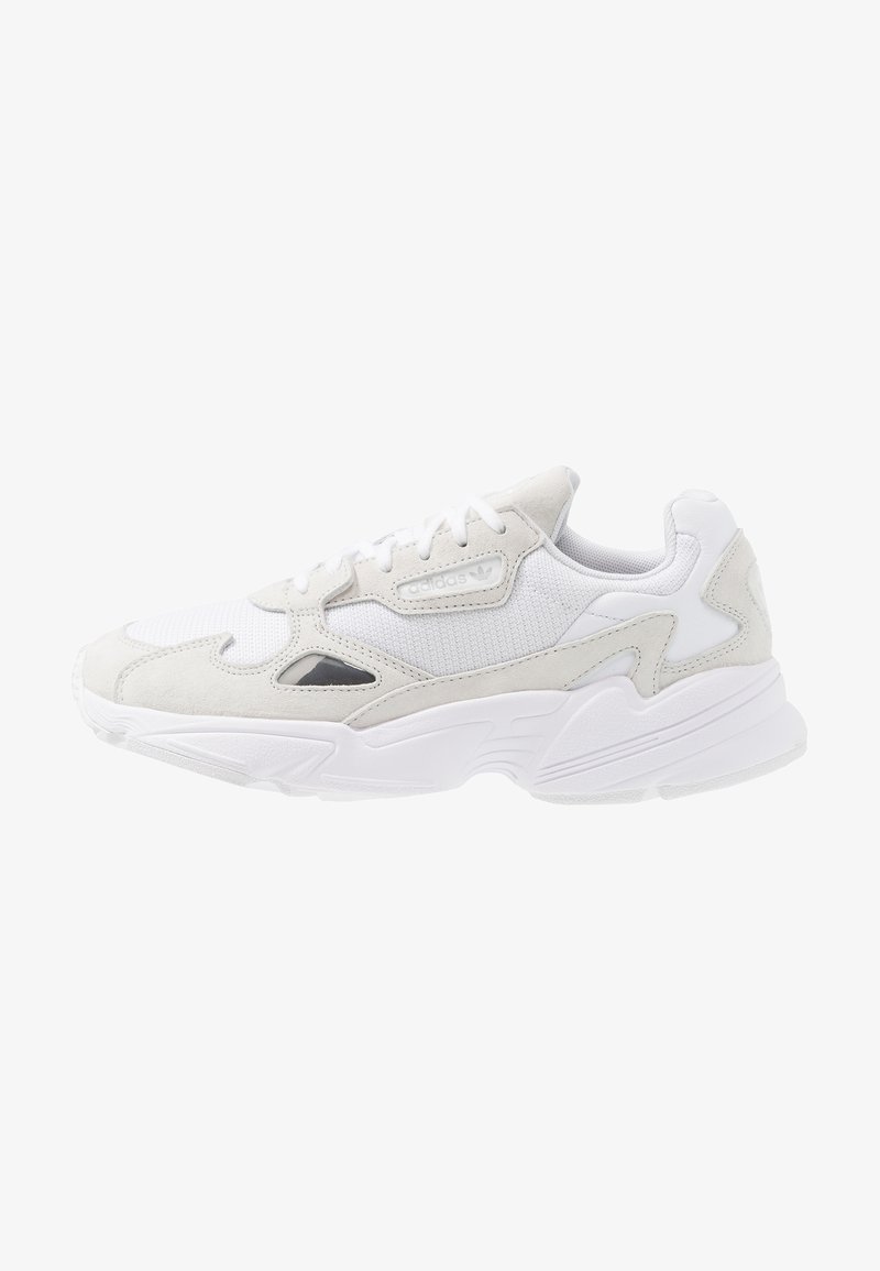 Adidas Originals Falcon Sneaker Low Footwear White Crystal White Weiss Zalando De
