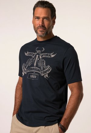 Camiseta estampada - navy blue