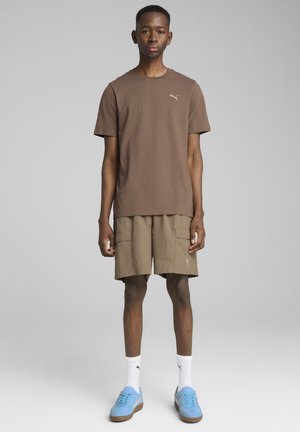 Puma WARDROBE - T-shirts basic - totally taupe
