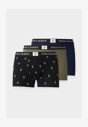 Polo Ralph Lauren, 3 PACK - Kurze Boxershorts - dark blue/olive/black