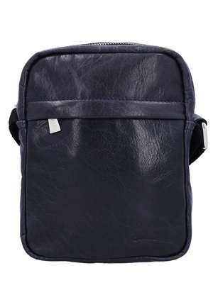 Gusti Leder UNISEX HANDBAG KARL - Umhängetasche - dunkelblau
