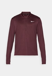 PACER TOP - Long sleeved top - burgundy crush/reflective silver