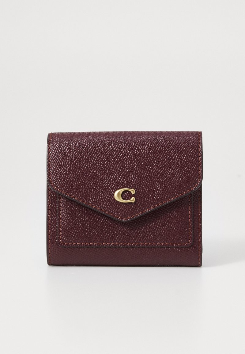 COACH SMALL WALLET - Peněženka - merlot