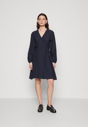 SLFRIA V NECK SHORT DRESS - Vapaa-ajan mekko - dark sapphire