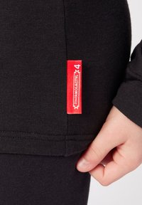 Damart COL ROND COMFORT THERMOLACTYL ENFANT - Maglietta a manica lunga - Black