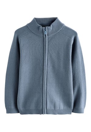 ZIP THROUGH  - Strickjacke - new blue