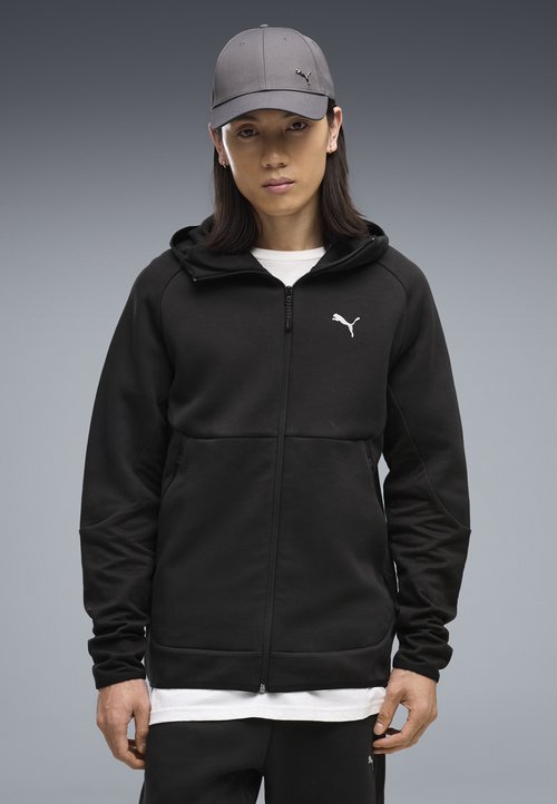 PUMA PUMATECH ELEVATED SLIM KAPUZENJACKE - Zip-up sweatshirt - black — photo 2