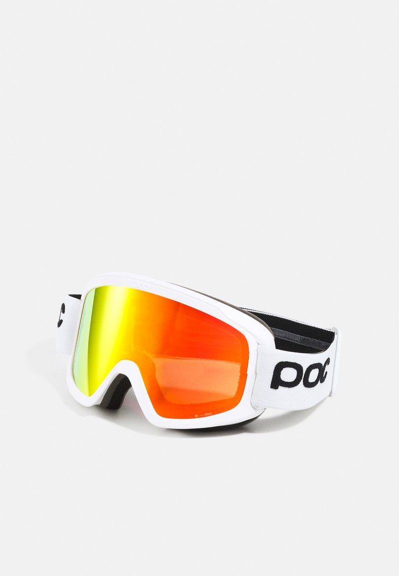 POC OPSIN UNISEX - Skibriller - hydrogen white/sunny orange
