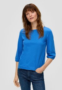 s.Oliver Langarmshirt - royalblau