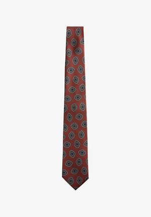 Next, Tie - rust red