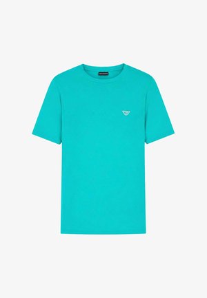 Emporio Armani, T-SHIRT UOMO - T-shirt basic - turchese