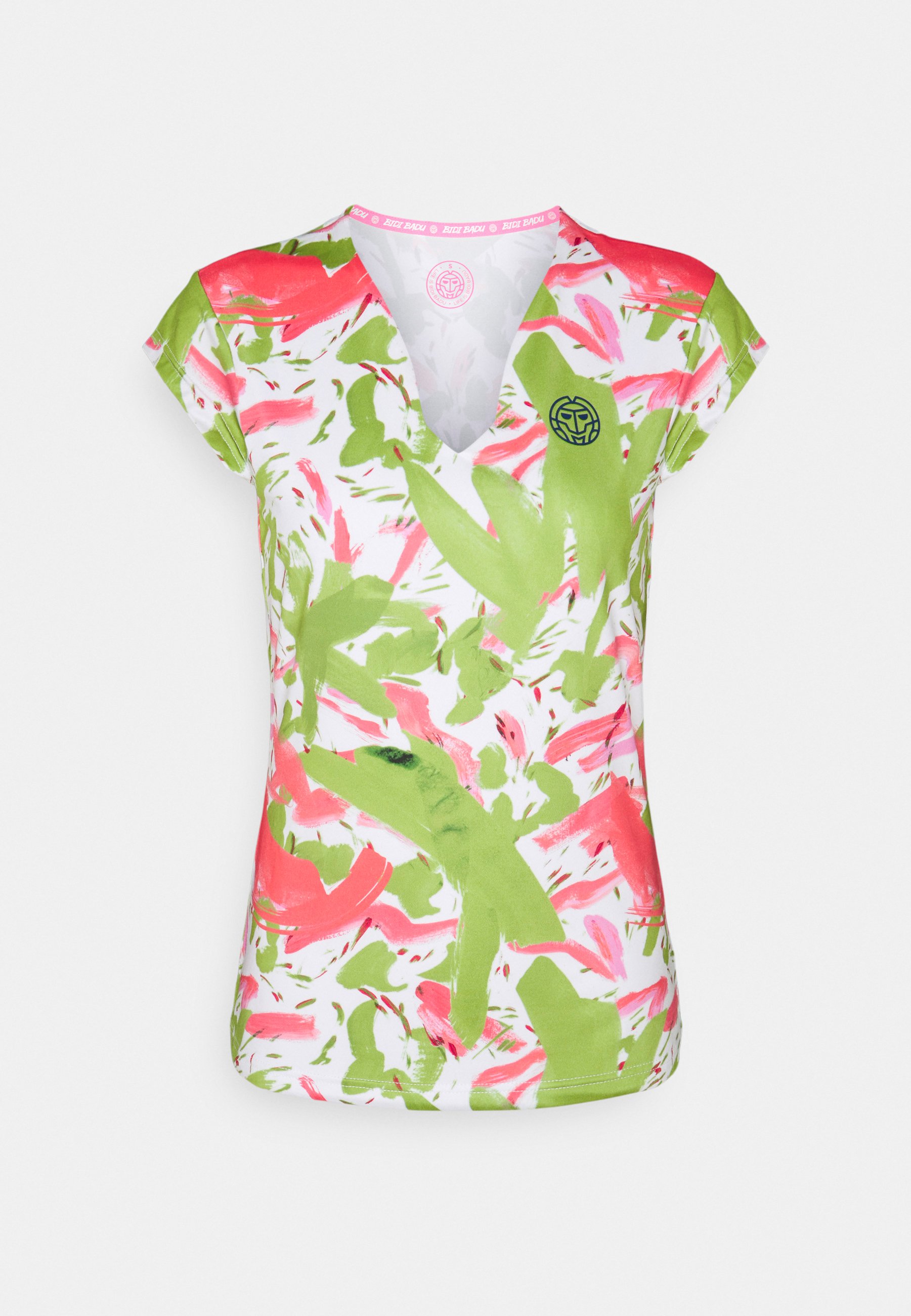 Damen BELLA 2.0 TECH V NECK TEE - T-Shirt print Damen BELLA 2.0 TECH V NECK TEE - T-Shirt print