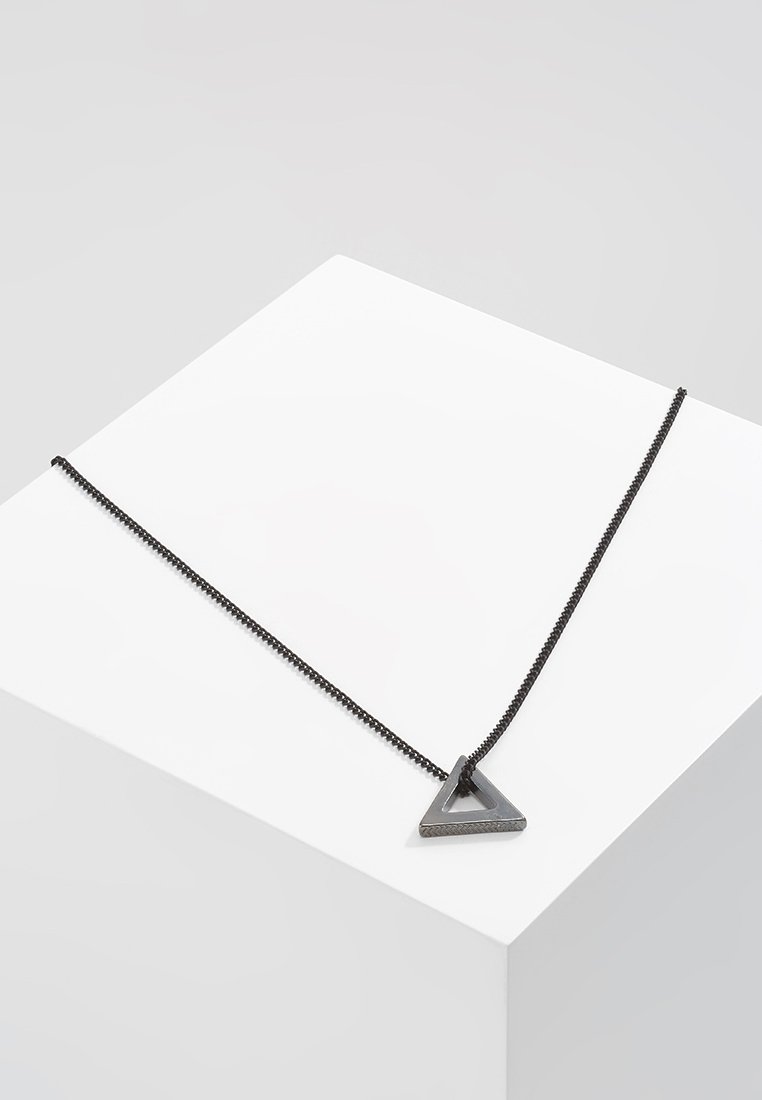 Icon Brand - POINT NECKLACE - Ogrlica - black, Povećaj