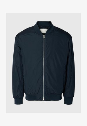 Selected, BOMBER JACKET WATER REPELLENT - Chaqueta de invierno - sky captain