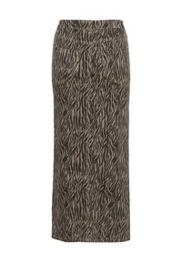 Kaffe LEONDRA  - Dolgo krilo - feather gray   black animal