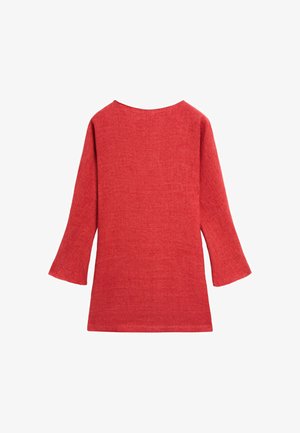 Massimo Dutti, LONG SLEEVE MINI DRESS - Hverdagskjole - red