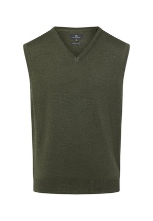 Strickpullover - oliv