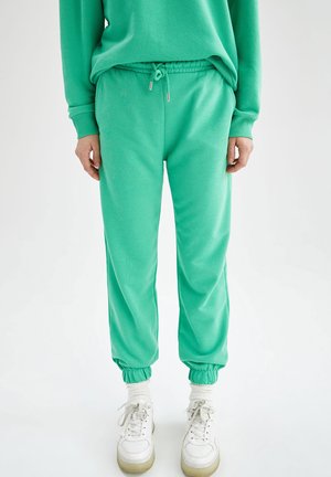 REGULAR FIT - Pantaloni sportivi - green