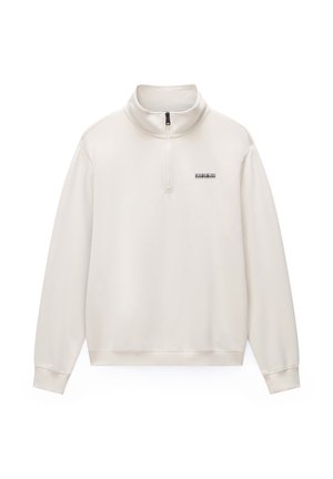Napapijri, SMALL BOX HZ - Mikina - beige dimity