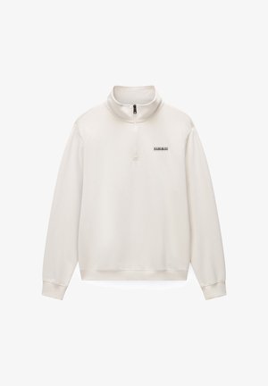 Napapijri, SMALL BOX HZ - Felpa - beige dimity