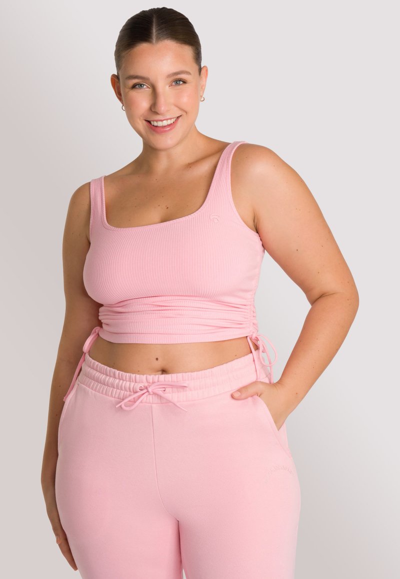 OCEANSAPART Top donkerroze