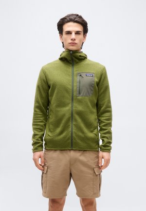 FULL ZIP HOODY - Fliisjakk - caper green