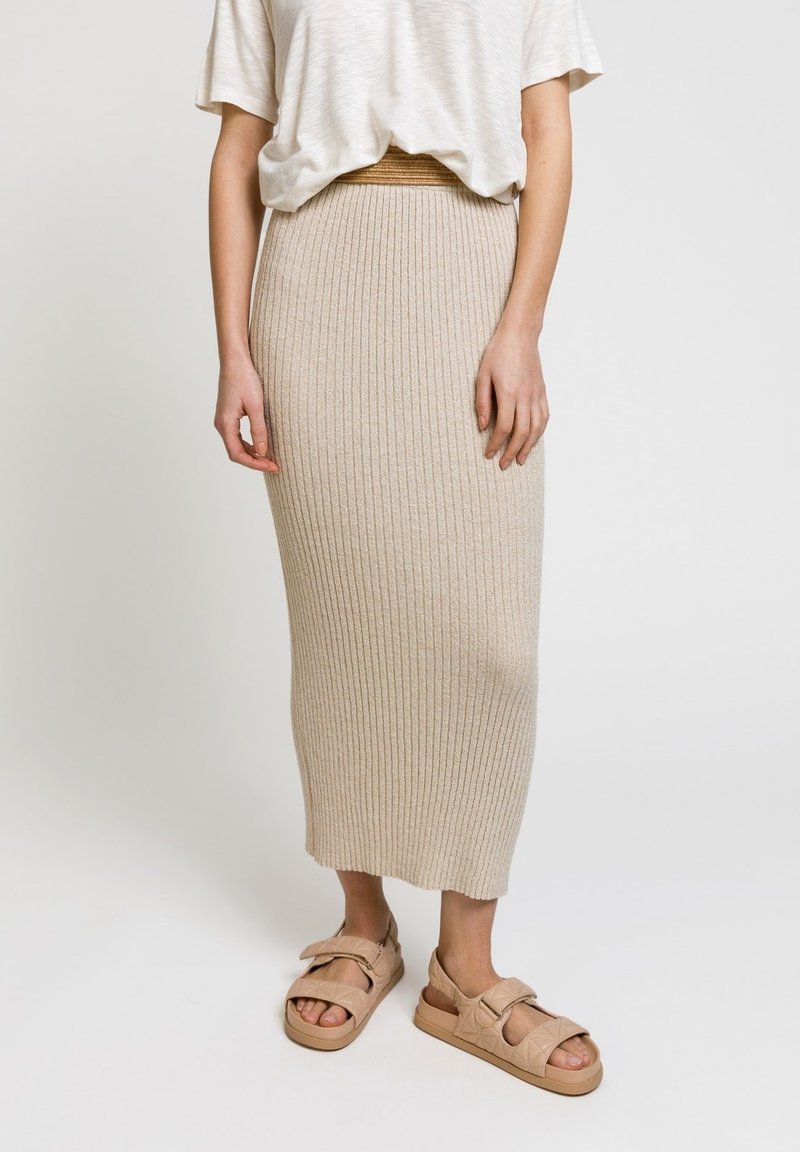 Damen Jeansröcke | AN'GE Bleistiftrockecru/beige - BM93979 Damen Jeansröcke | AN'GE Bleistiftrockecru/beige - BM93979