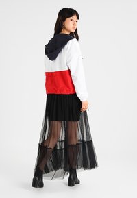 Urban Classics Summer jacket - navy/white/firered
