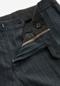 Next TAILORED FIT STRIPE REGULAR FIT - Anzughose - navy blue
