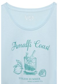 LASCANA VIVANCE DREAMS BY LASCANA DOLCE VITA BIGSHIRT - Camisa de dormir - blue