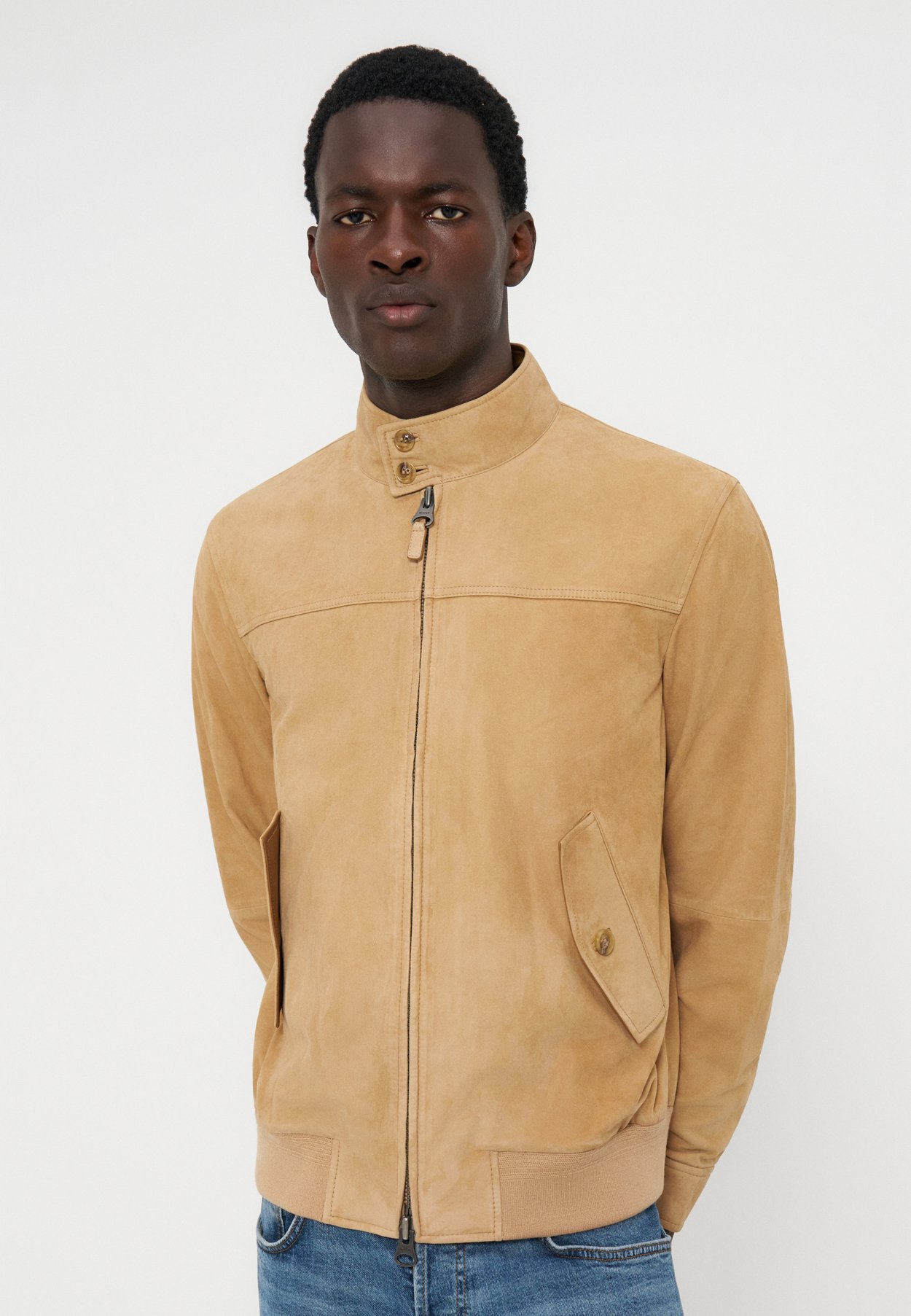 Lederjacke