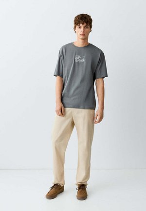 Mango Kids, TEEN - T-shirt imprimé - anthracite