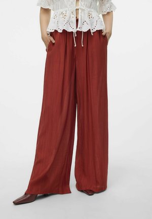 Vero Moda GAJA  - Stoffhose - barn red