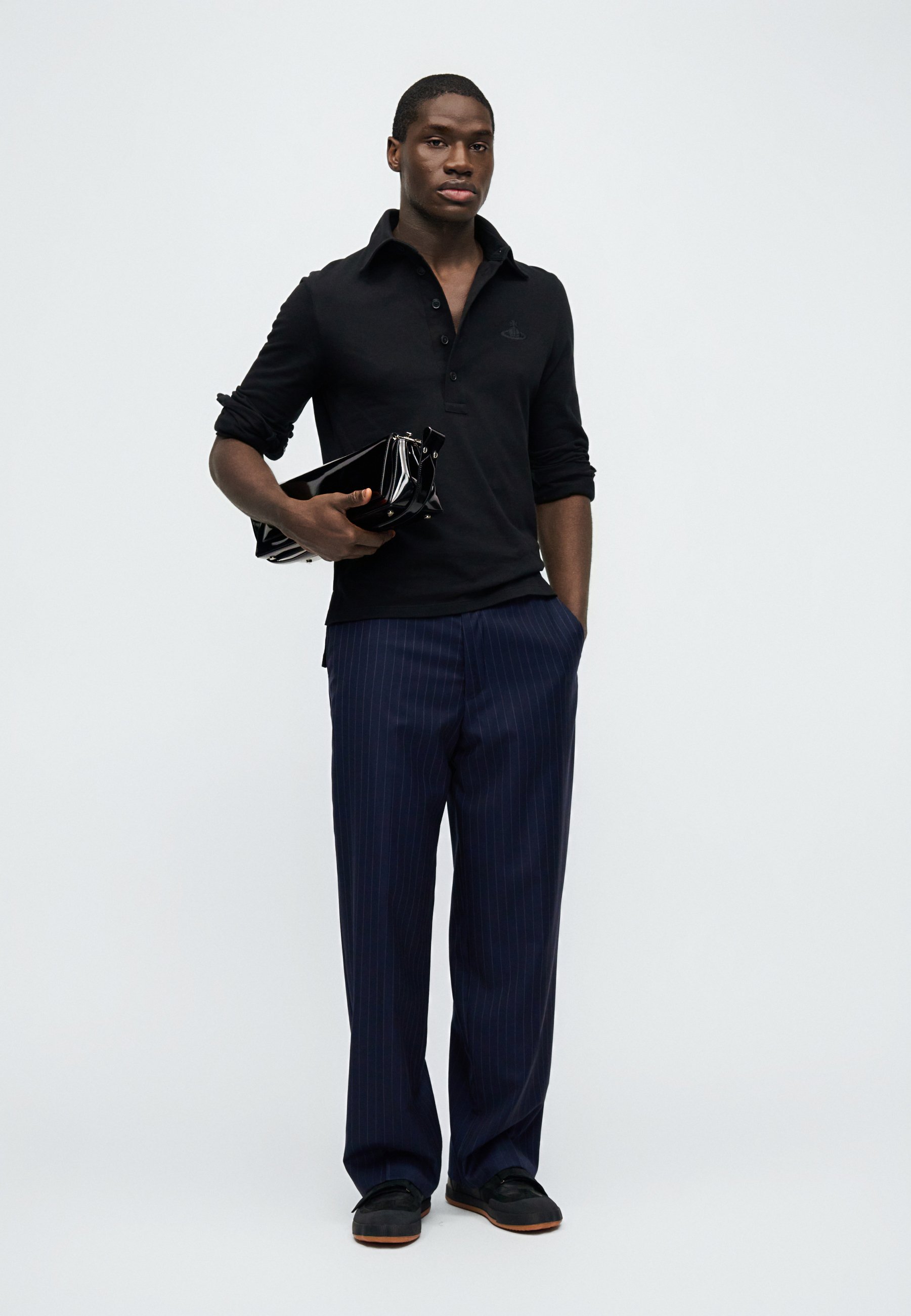 Vivienne Westwood ARCHIVE RUGBY - Polo shirt - black - Zalando.ie