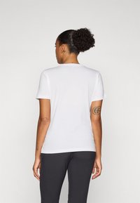 Salewa EAGLE LOGO PATCH - Basic T-shirt - optical white