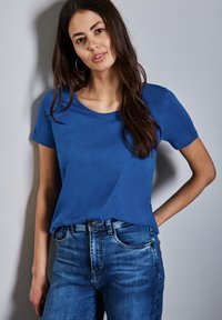Street One T-shirt basic - blau