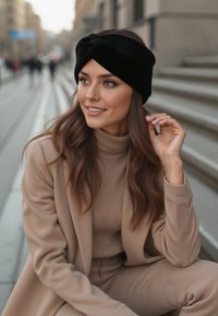Vivisence Foulard à cheveux - black
