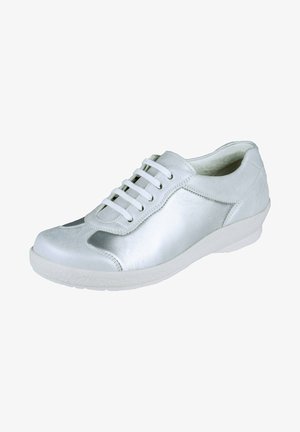 Casual lace-ups - altsilber
