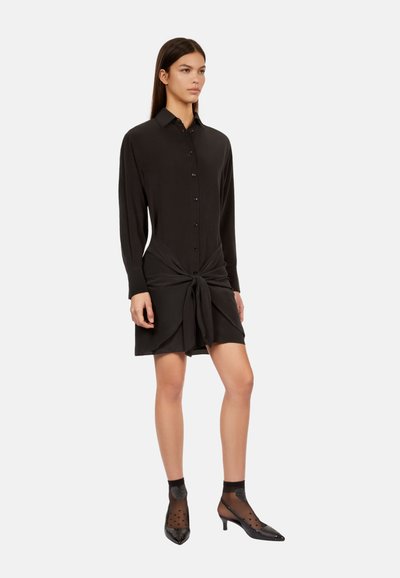 The Kooples Robe chemise - black