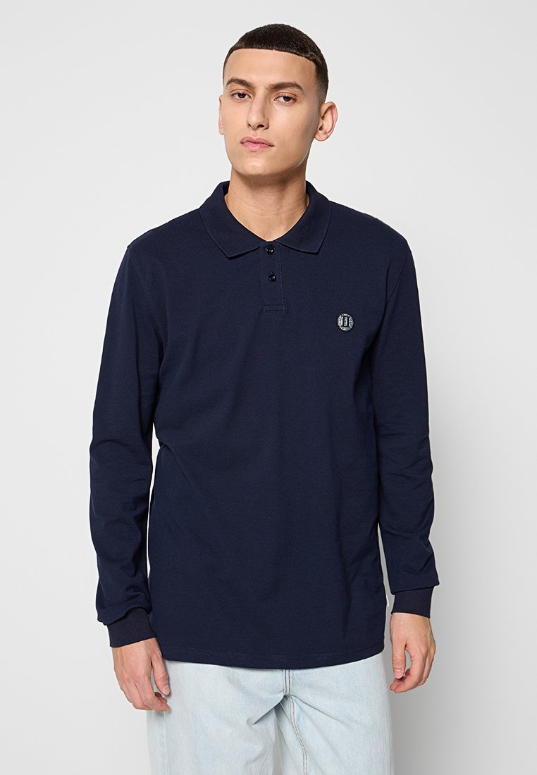 Les Deux Poloshirt donkerblauw