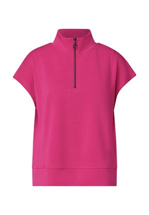 Street One, T-shirt basique - magenta dream