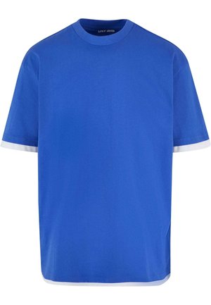 DEF, VISIBLE LAYER - T-shirt basic - blue white