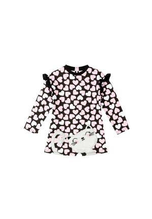 HEARTED CAT - Day dress - schwarz