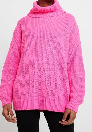 Pullover - neon pink