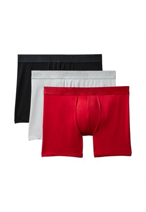 3 PACK BOXER   - Boxerbriefs - black harbor mist red stamp