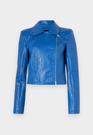 Patrizia Pepe Jakna od umjetne kože - design blue