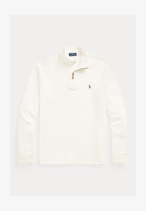 Polo Ralph Lauren ESTATE RIB QUARTER ZIP PULLOVER - Pullover - nevis