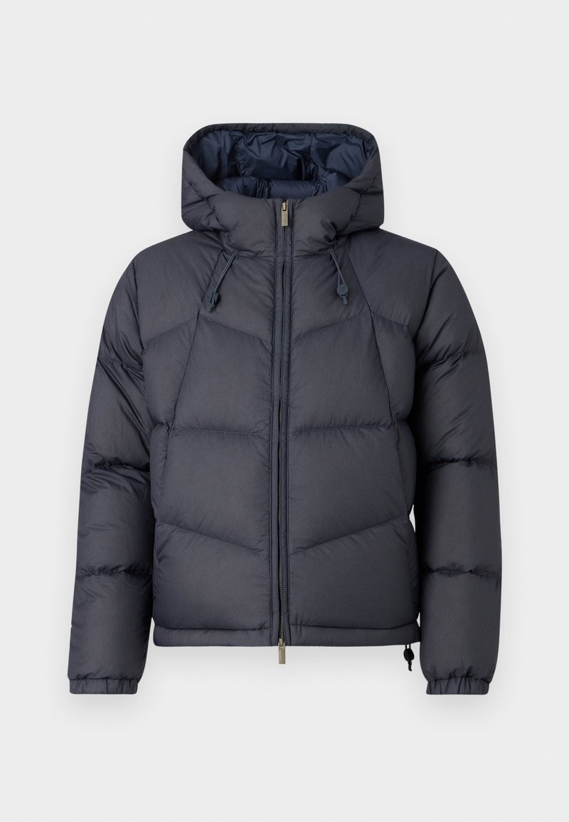 K-way Gewatteerde jas gebleekt denim/bleached denim
