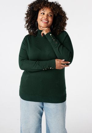 Pullover - dark green